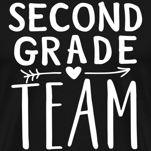 Second Grade Team Teacher T-Shirts - Men's Premium T-Shirt