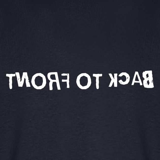 Back To Front Word Art