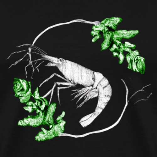 Cirlcle of shrimp - Men's Premium T-Shirt