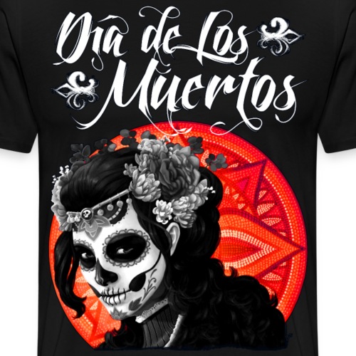 Dia de Los Muertos 01 - Men's Premium T-Shirt