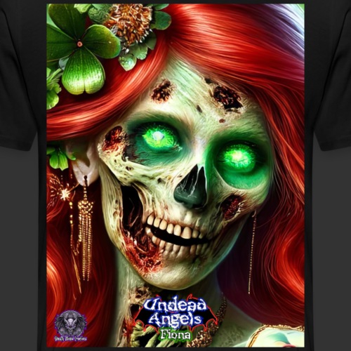Fiona Undead Angel Leprechaun Queen #DFZ-001B - Men's Premium T-Shirt