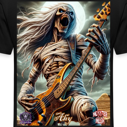 Monster Mosh 2024 Tour Ahy Bass Guitar #D-001A - Men's Premium T-Shirt