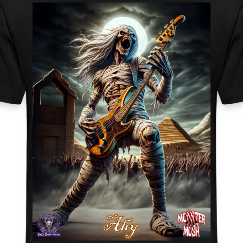 Monster Mosh 2024 Tour Ahy Bass Guitar #D-001B - Men's Premium T-Shirt