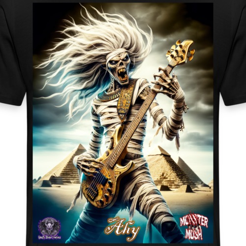 Monster Mosh 2024 Tour Ahy Bass Guitar #D-003A - Men's Premium T-Shirt