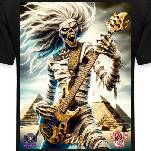 Monster Mosh 2024 Tour Ahy Bass Guitar #D-003B - Men's Premium T-Shirt