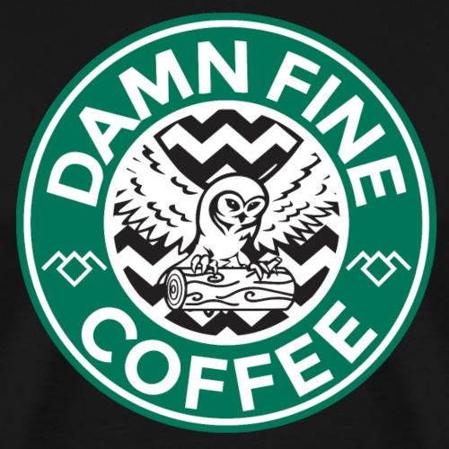 Twin Peaks Starbucks - Men's Premium T-Shirt