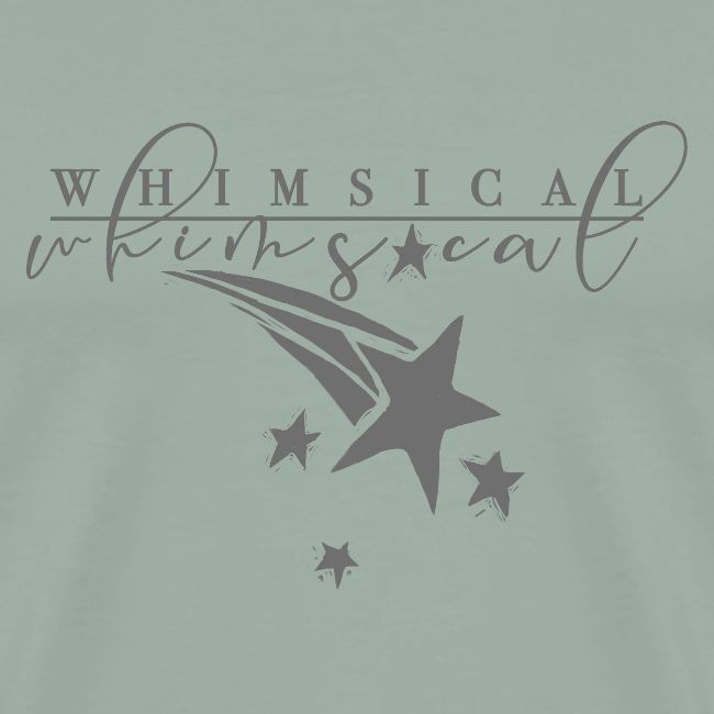 Whimsical - Shooting Star - Grey