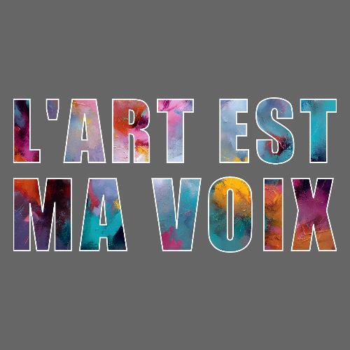 Art is my voice - Men's Premium T-Shirt