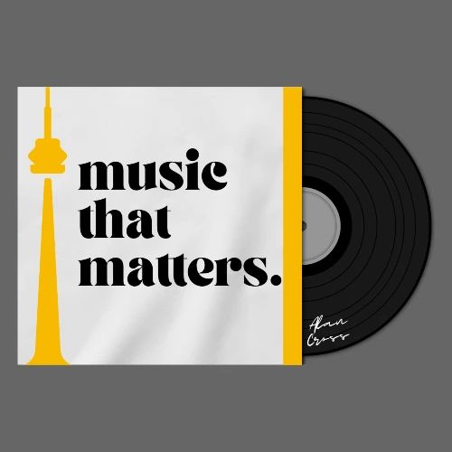 MUSIC THAT MATTERS #4 - ALAN CROSS - Men's Premium T-Shirt