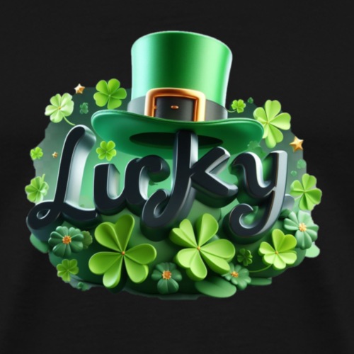lucky - Men's Premium T-Shirt