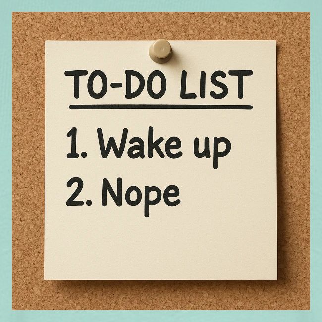 Humorous To Do List