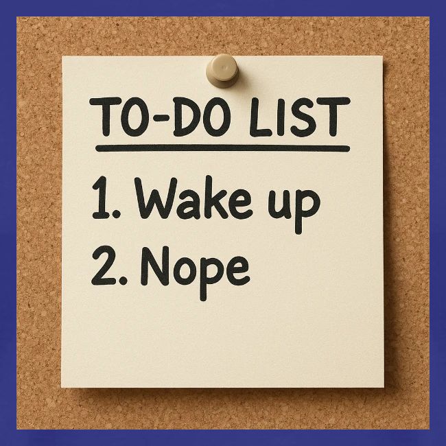 Humorous To Do List