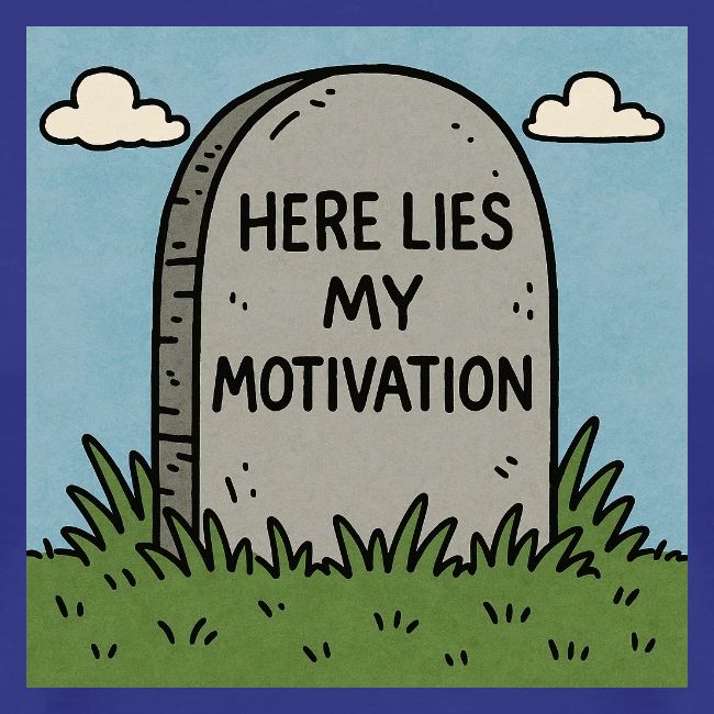 Motivations Cartoon Tombstone