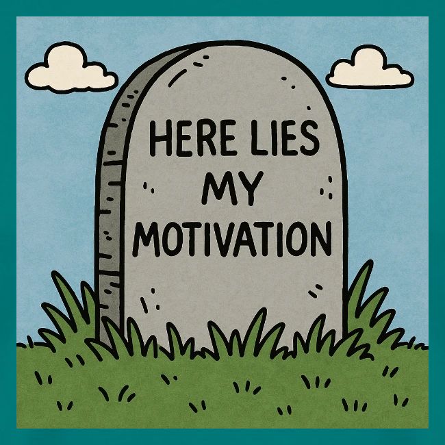 Motivations Cartoon Tombstone