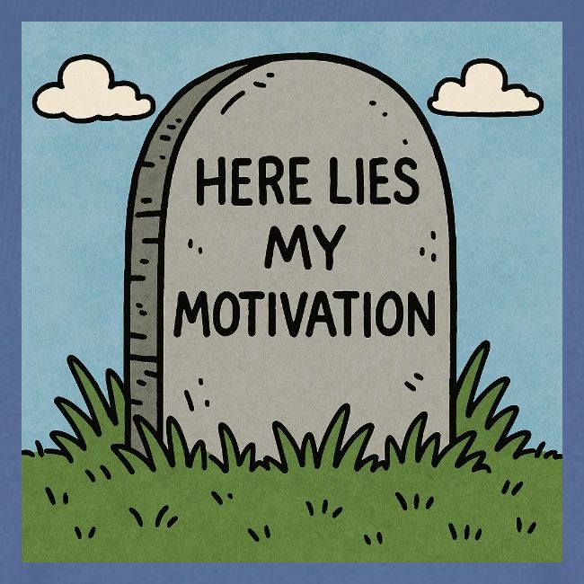 Motivations Cartoon Tombstone