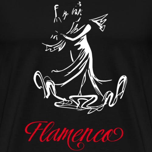Flamenco (dark) - Men's Premium T-Shirt