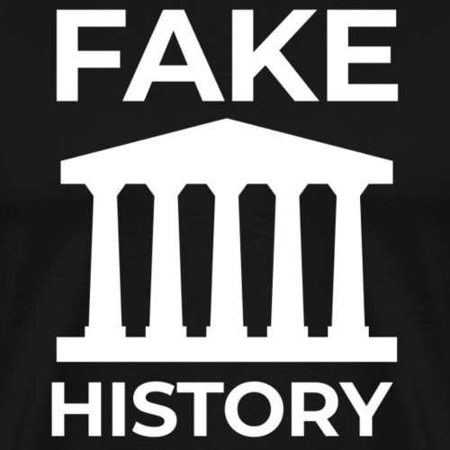 Fake History: Colonial Style Buildings Worldwide - Men's Premium T-Shirt
