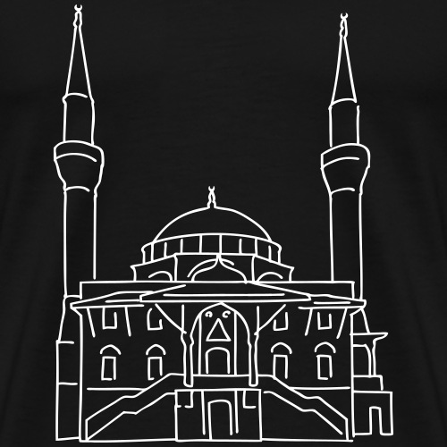 Sehitlik Mosque Berlin - Men's Premium T-Shirt