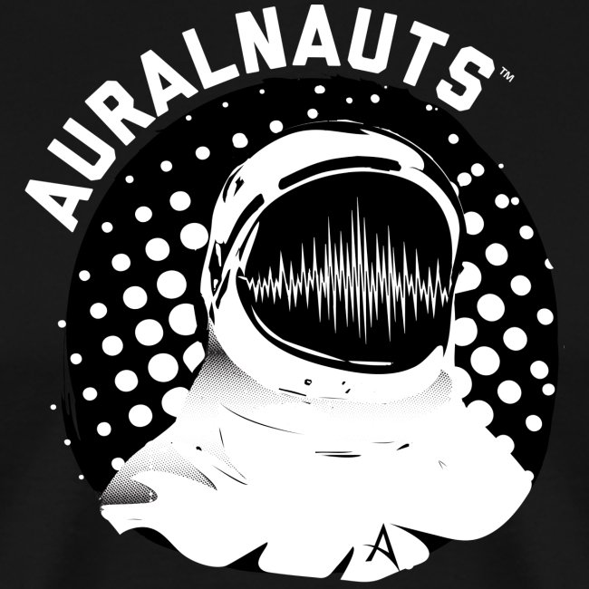 Auralnauts Logo w/ White Text