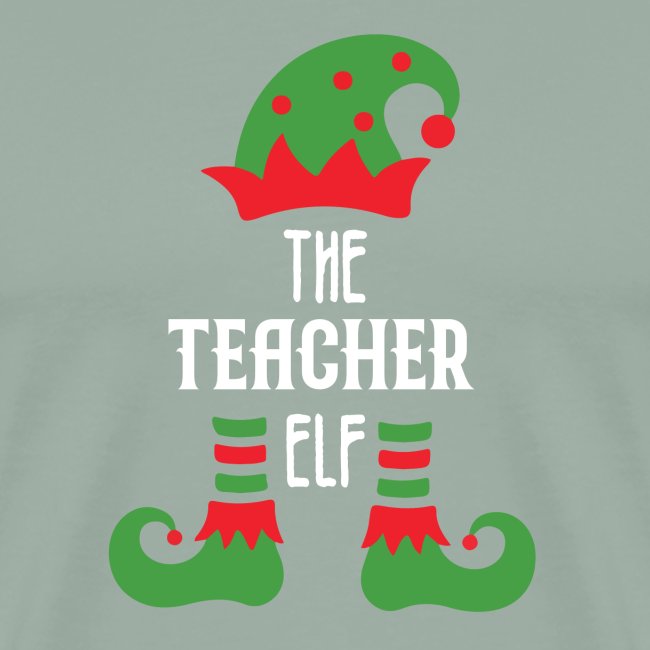 Teacher Elf Family Matching Christmas Group Gift P