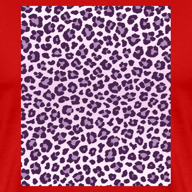 Purple Color Leopard Pattern