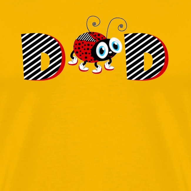 2nd Year Family Ladybug T-Shirts Gifts Dad