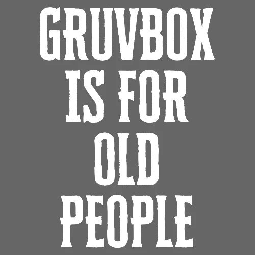 Gruvbox Old People - Men's Premium T-Shirt