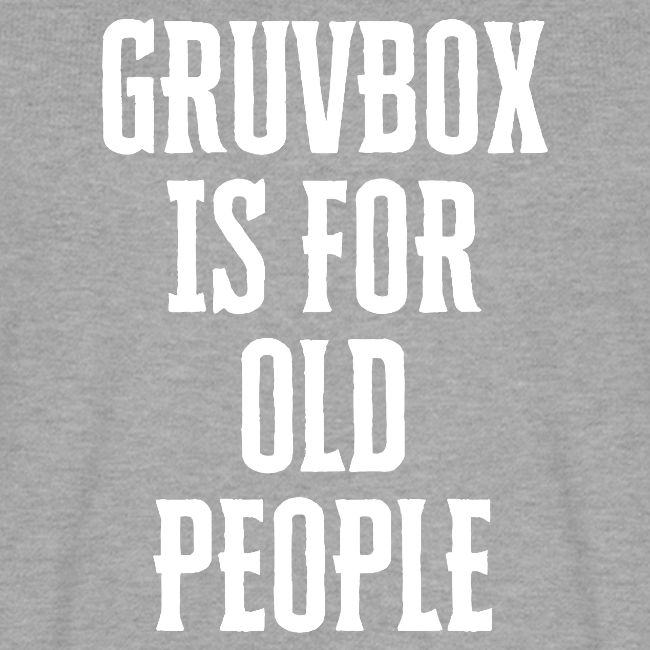 Gruvbox Old People