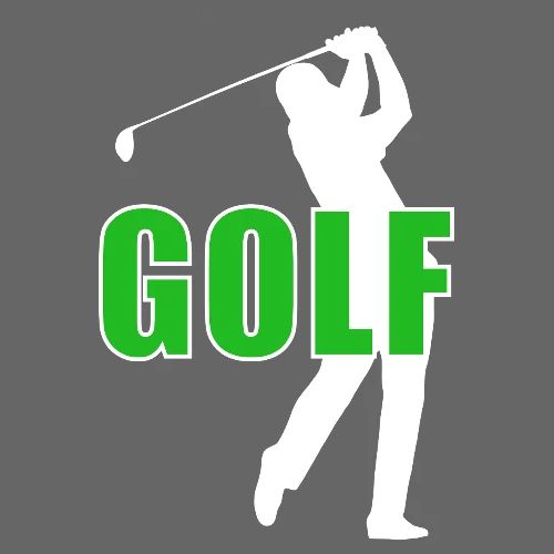 Golf: Classic Golf Motion - Men's Premium T-Shirt