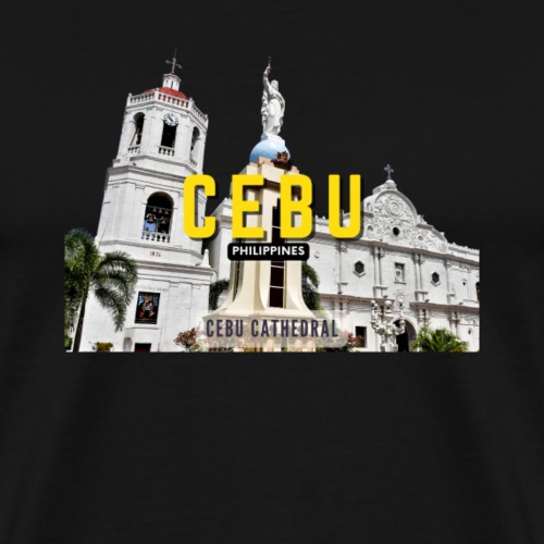 CEBU CATHEDRAL - Men's Premium T-Shirt