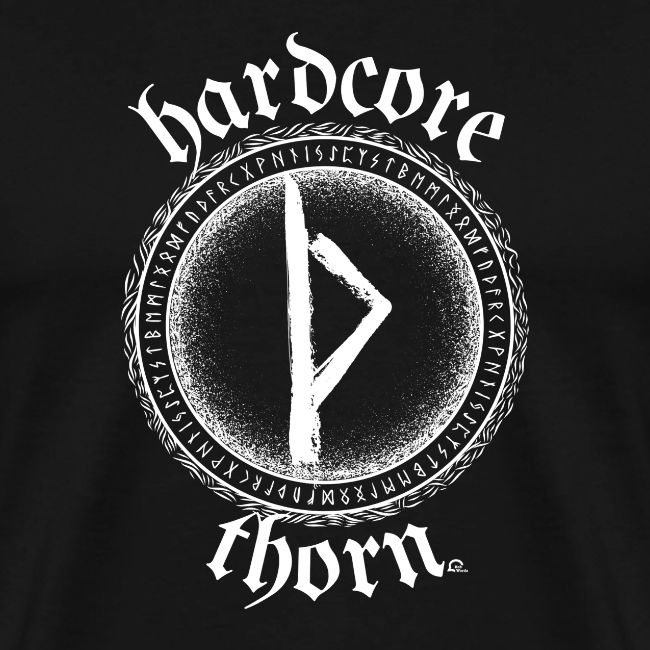 Hardcore Thorn (white design)