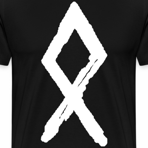 Elder Futhark Rune - Letter O - Men's Premium T-Shirt