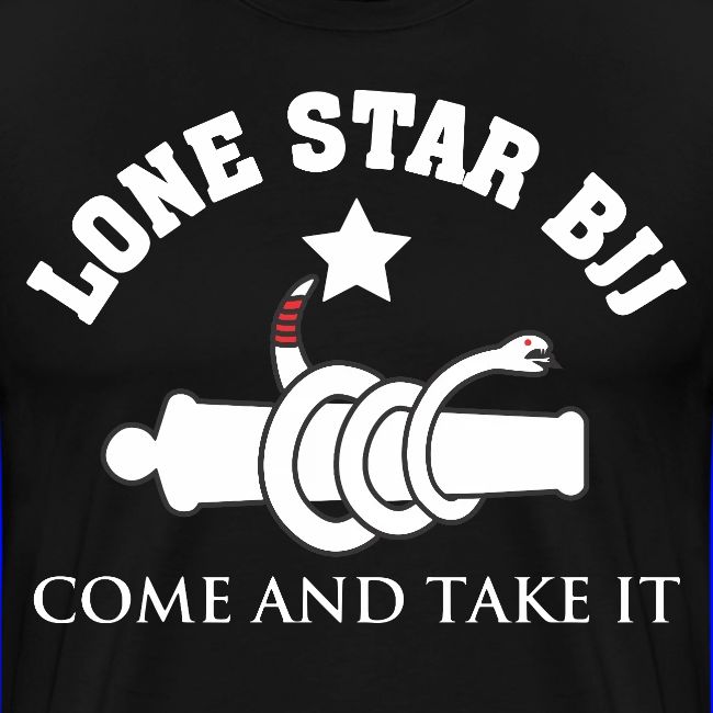 Lone Star BJJ - Come and Take It - White and Red