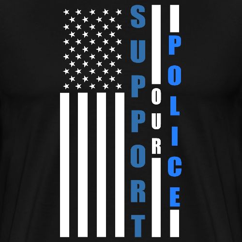 Support Our Police - Men's Premium T-Shirt