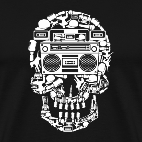 Audio Skull - Men's Premium T-Shirt