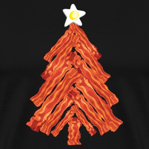 Funny Bacon and Egg Christmas Tree