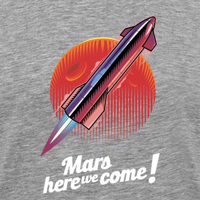 Mars Here We Come - Dark