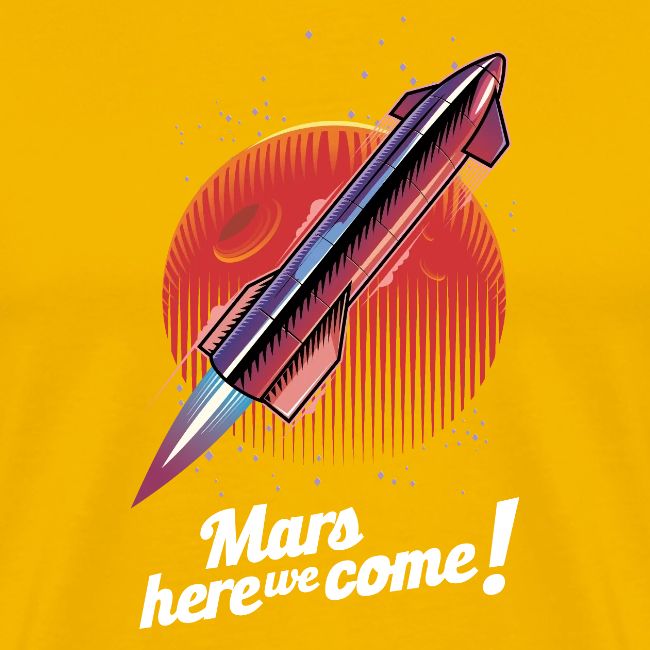 Mars Here We Come - Dark