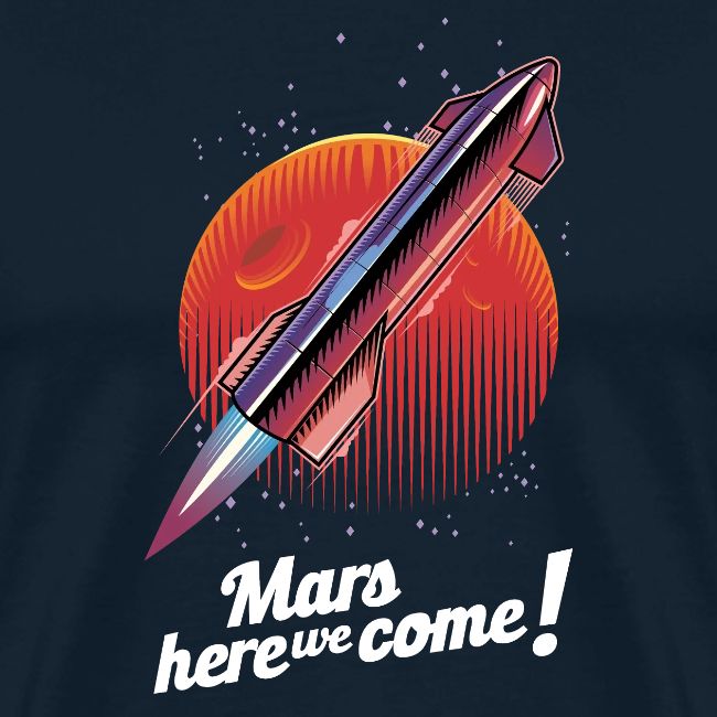 Mars Here We Come - Dark
