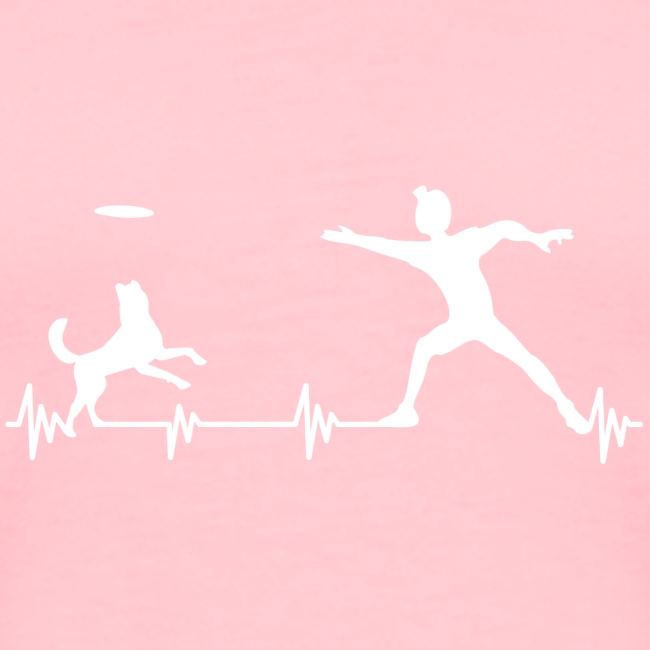 Heartbeat Dog Frequency Frisbee Shirt Gift Idea