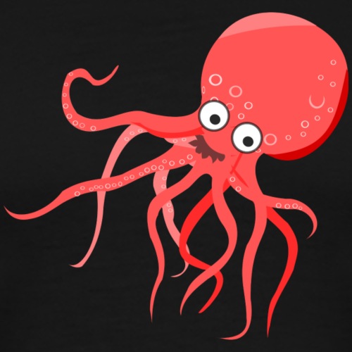 Cute Octopus - Men's Premium T-Shirt