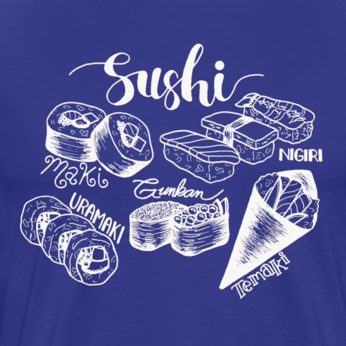 Sushi- White - Men's Premium T-Shirt