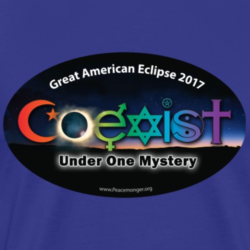 Coexist One Mystery Great American Eclipse Shirt - Men's Premium T-Shirt