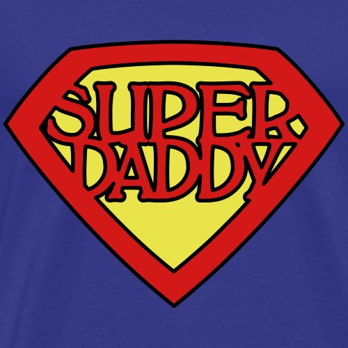super daddy - Men's Premium T-Shirt