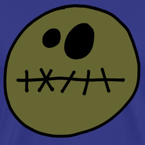 zombie smiley - Men's Premium T-Shirt