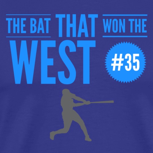 The Bat That Won The West #35 - Men's Premium T-Shirt