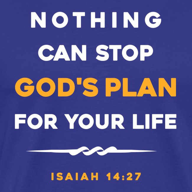 Nothing can stop God's plan for your life