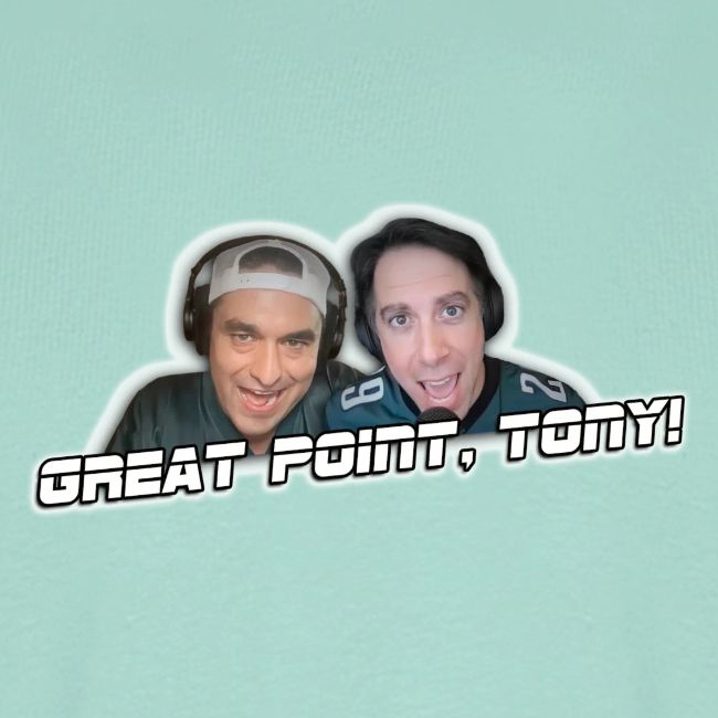 GREAT POINT, TONY! (with Fusco Show back)