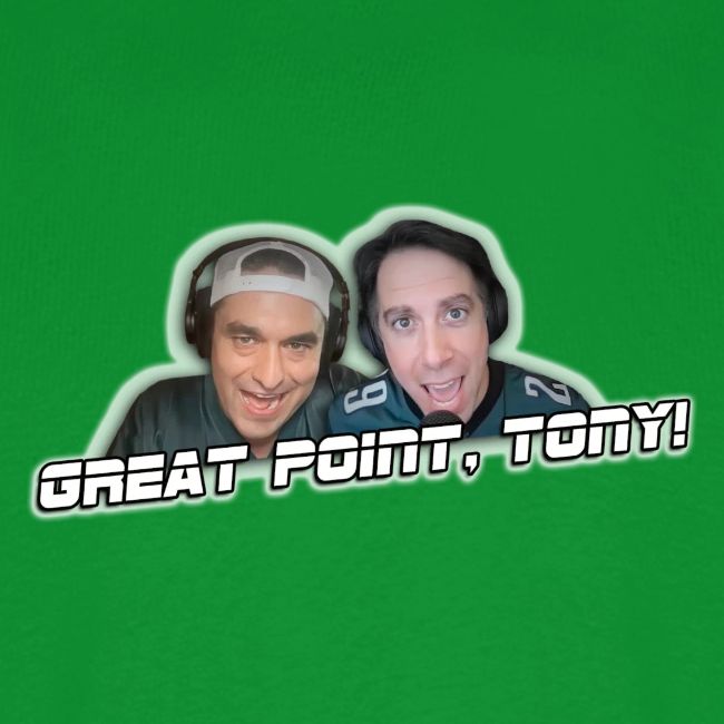 GREAT POINT, TONY! (with Fusco Show back)