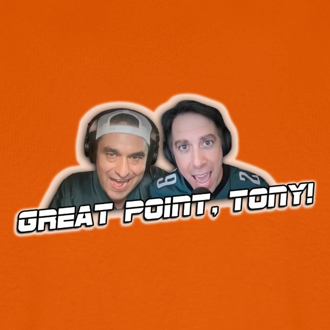 GREAT POINT, TONY! (with Fusco Show back)